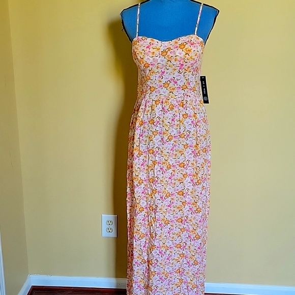 NWT As U Wish Floral Maxi Dress - Picture 2 of 11